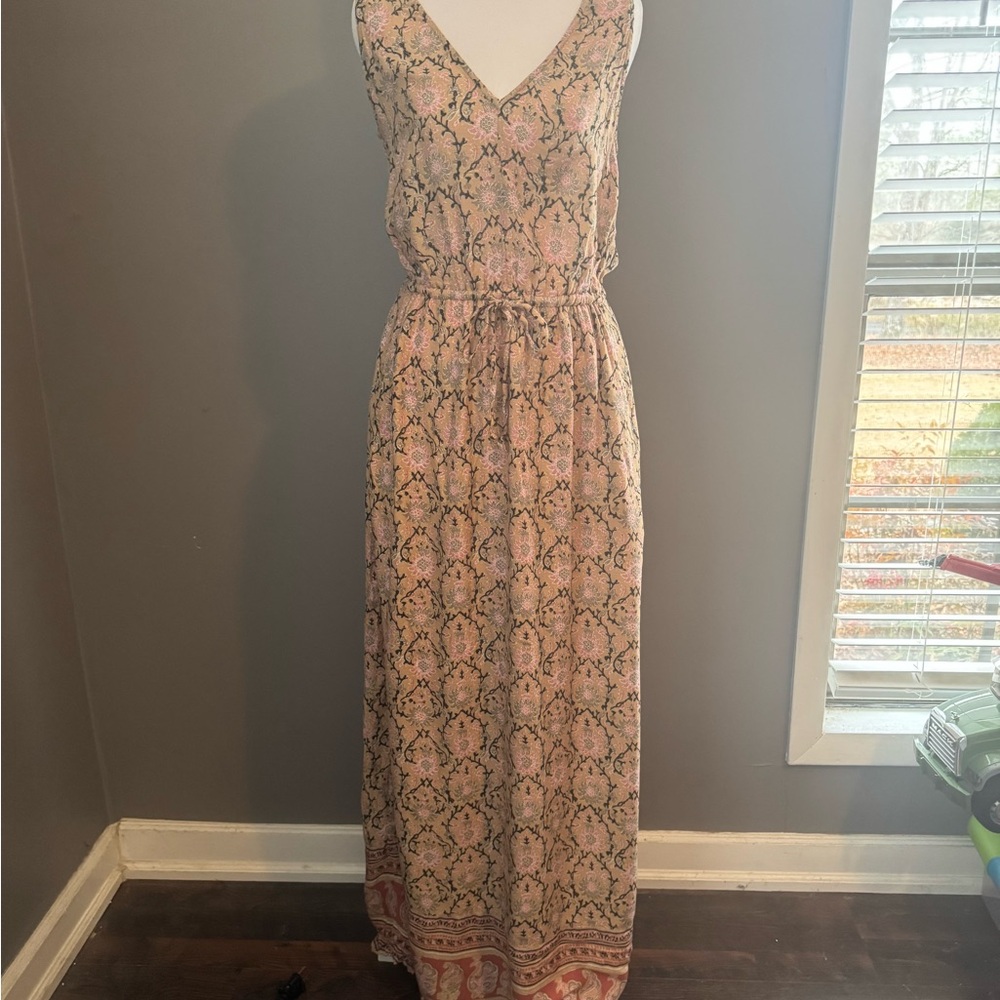Lucky Brand Patterned Maxi Dress